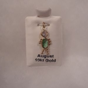 10K Mother's August boy charm